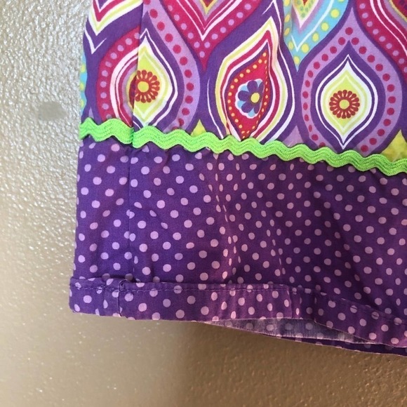 Kids Headquarters Retro Purple Dress Size 5 - Picture 3 of 6